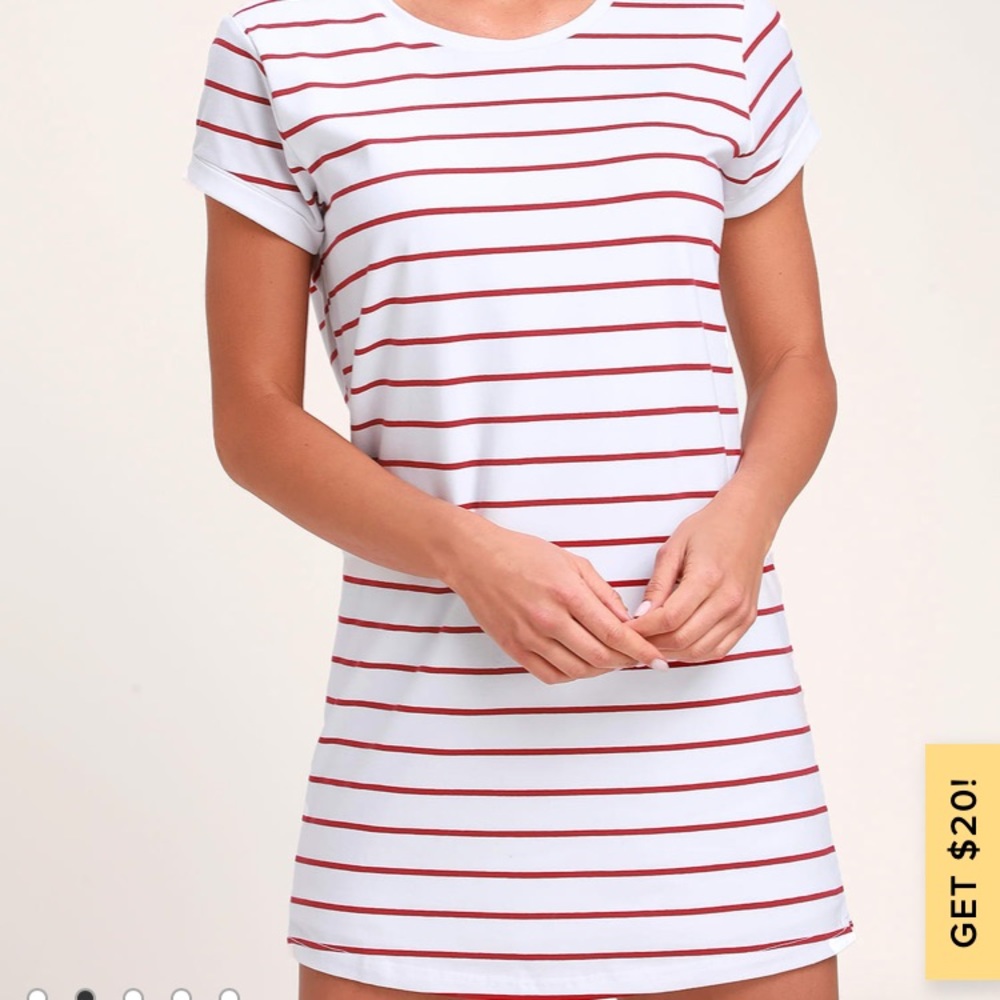 Lulu’s Striped T-shirt Dress